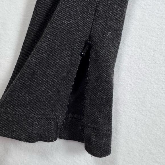 VINCE Gray Skinny Ponte Knit Pants With Zippered Ankle Size 4 - Picture 6 of 9